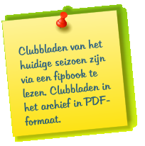 Clubbladen van het huidige seizoen zijn via een fipbook te lezen. Clubbladen in het archief in PDF-formaat.