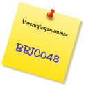 Verenigingsnummer   BBJC048